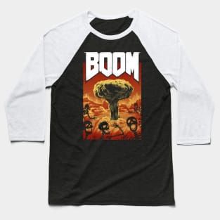 Nuclear Boom Baseball T-Shirt